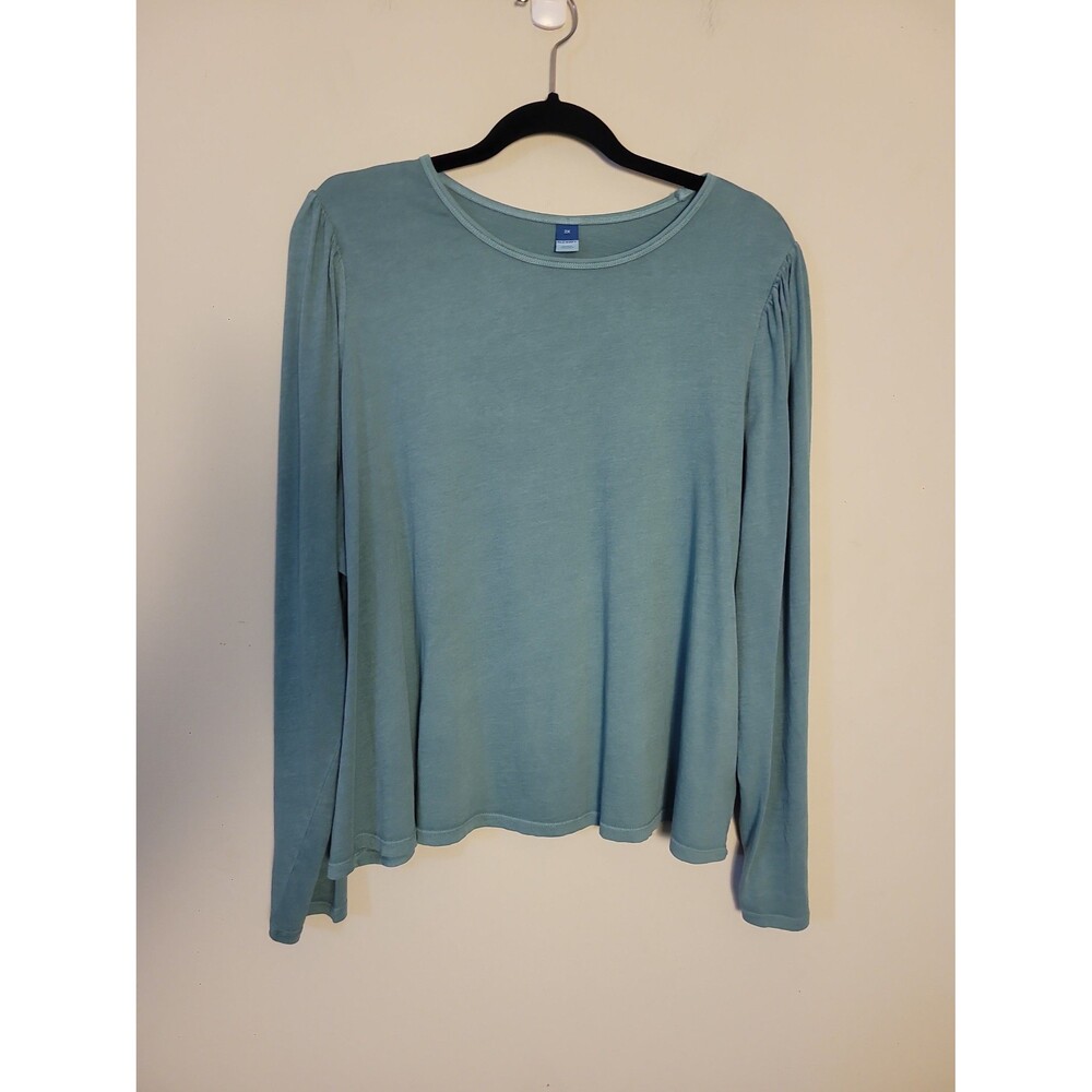 Old Navy Easywear Puff Sleeve Top in Oceanside Sz 2X
